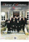 Concert du Choeur d'Hommes de Rouen