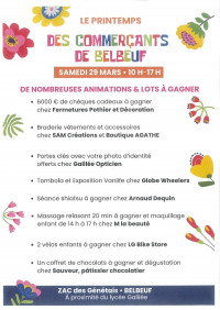 Le printemps des commerçants de Belbeuf